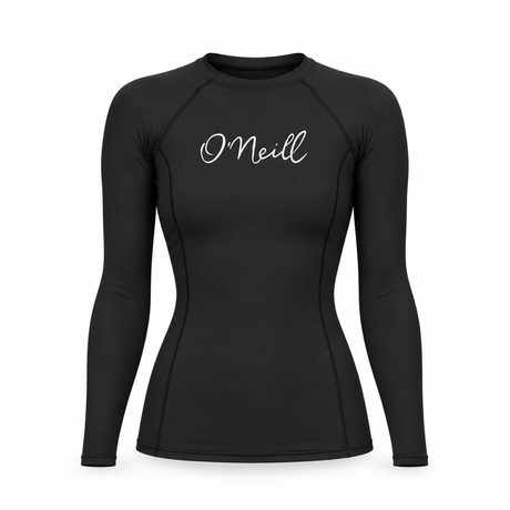 LYCRA MUJER - WMNS REACTOR LS UV RASH VEST - 002 BLACK - VE25 - vista 3D