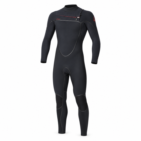 WETSUIT HOMBRE - LARGO - HYPER FIRE X CZ FULL 3/2MM - BLACK - vista 3D