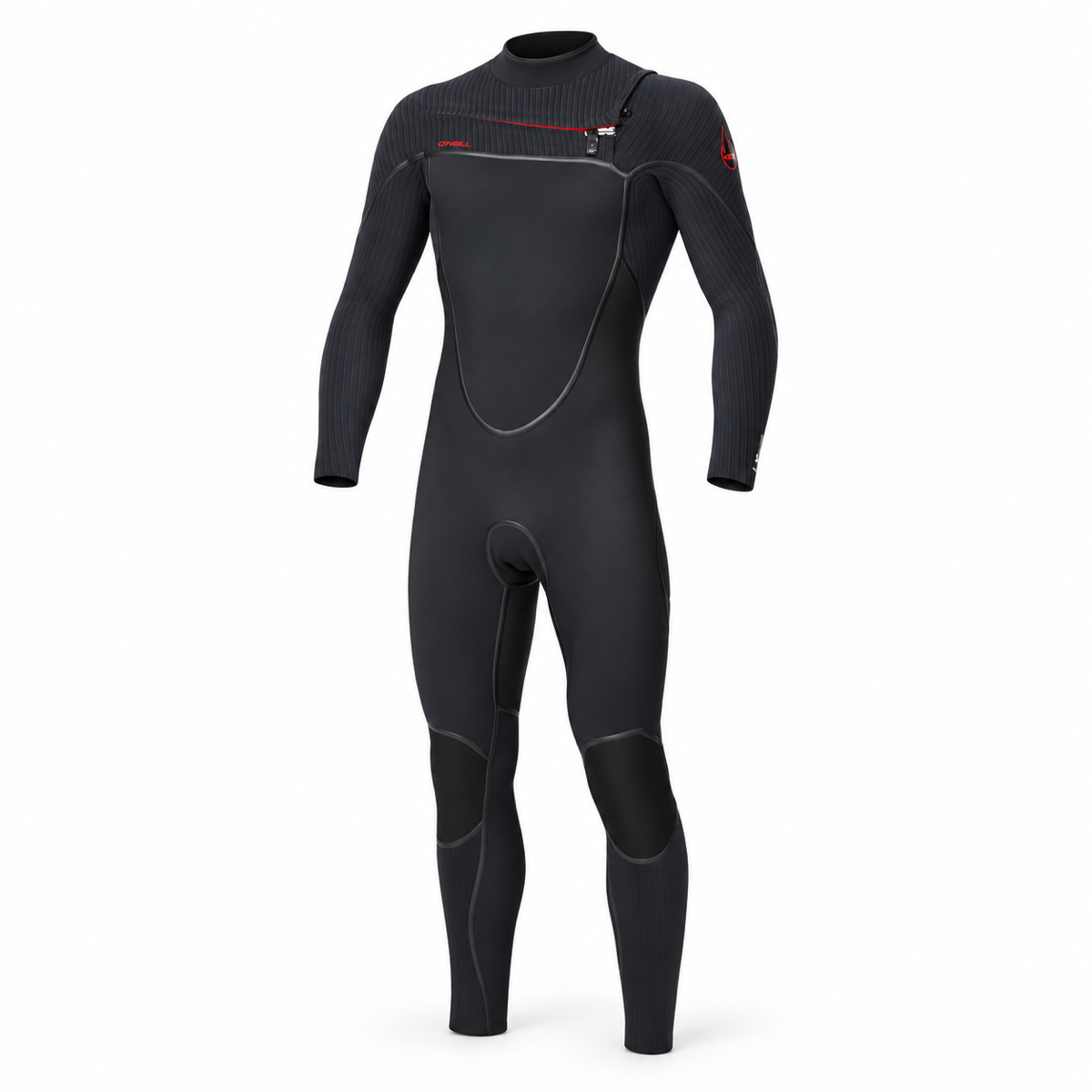 WETSUIT HOMBRE - LARGO - HYPER FIRE X CZ FULL 4/3MM - BLACK - vista 3D