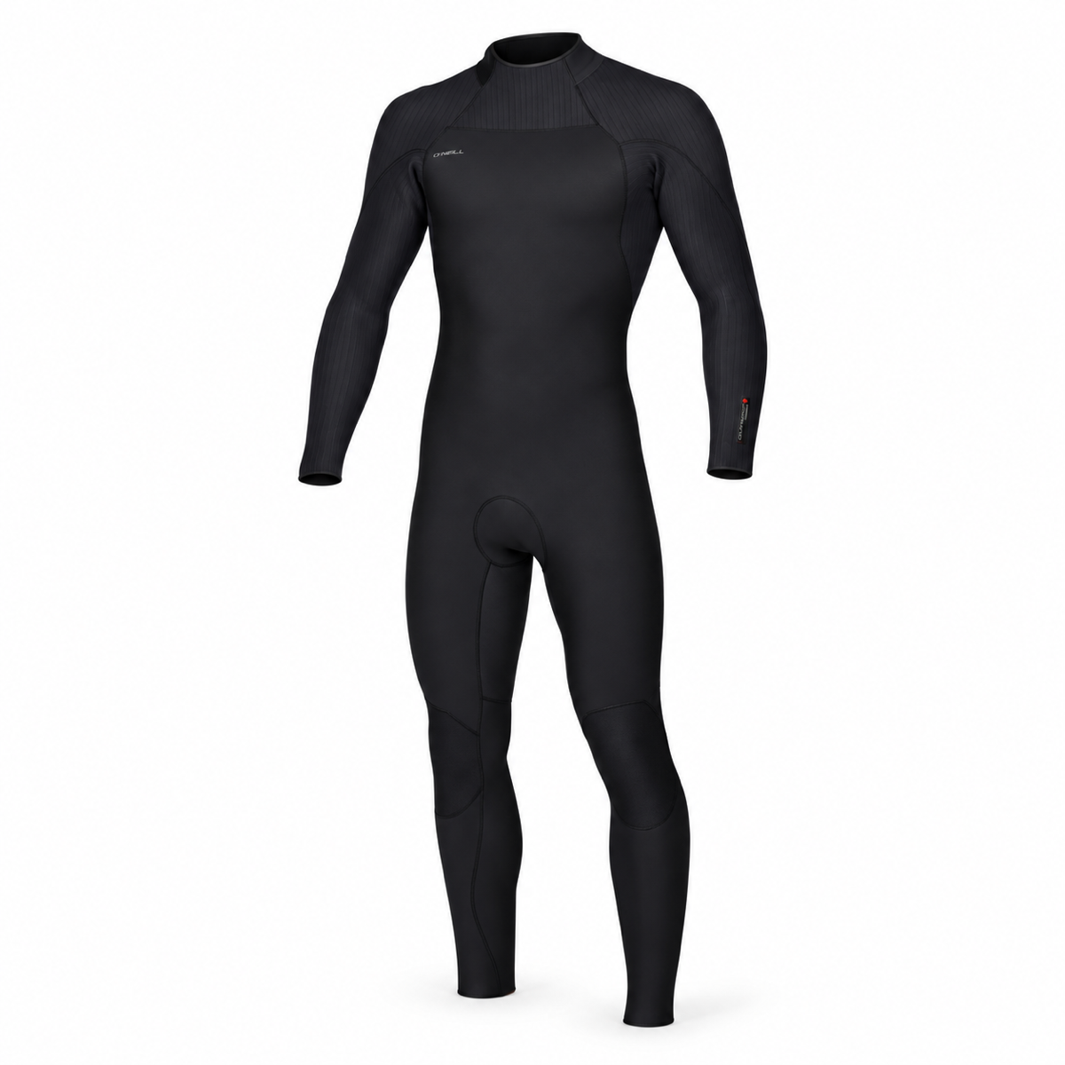 WETSUIT HOMBRE - LARGO - HYPERFREAK BZ FULL 3/2MM - BLACK - vista 3D
