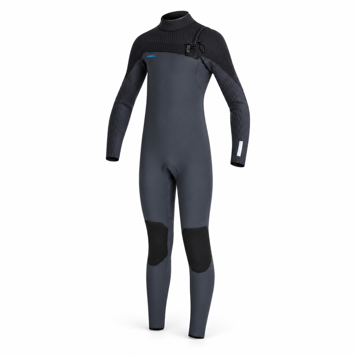WETSUIT NIÑO - LARGO - BOYS HYPERFREAK CZ FULL 4/3MM - BLACK/GUNMENTAL - vista 3D