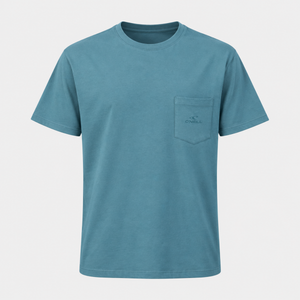 POLO M/C - O´NEILL CHEST POCKET T-SHIRT ALMA STEEL - VE26 - vista 3D