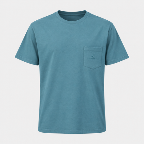POLO M/C - O´NEILL CHEST POCKET T-SHIRT ALMA STEEL - VE26 - vista 3D