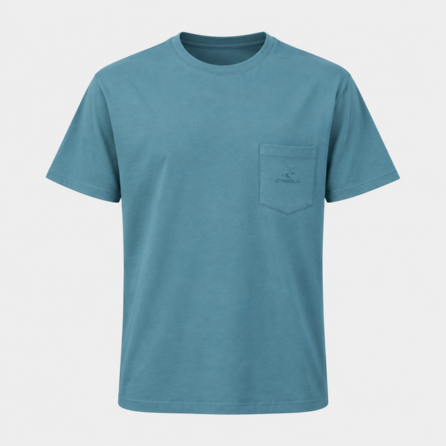 POLO M/C - O´NEILL CHEST POCKET T-SHIRT ALMA STEEL - VE26 - vista 3D