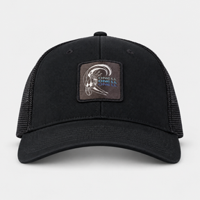 GORRA HOMBRE - TRUCKER MAN HAT BLACK - VE26 - vista 3D