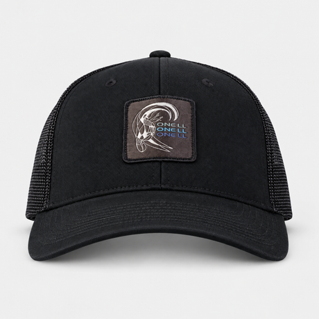 GORRA HOMBRE - TRUCKER MAN HAT BLACK - VE26 - vista 3D