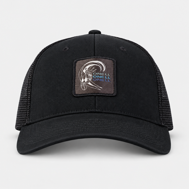 GORRA HOMBRE - TRUCKER MAN HAT BLACK - VE26 - vista 3D