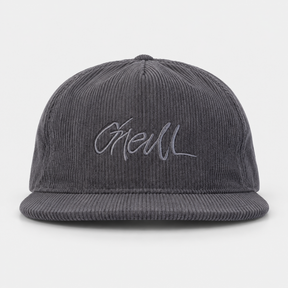 GORRA HOMBRE - CORDUROY MAN HAT GRAPHITE - VE26 - vista 3D