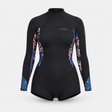 WETSUIT MUJER - BAHIA BZ LS MID SPRING 2MM - VE26 - vista 3D