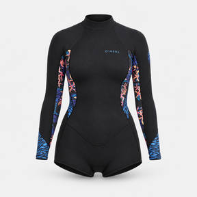 WETSUIT MUJER - BAHIA BZ LS MID SPRING 2MM - VE26 - vista 3D