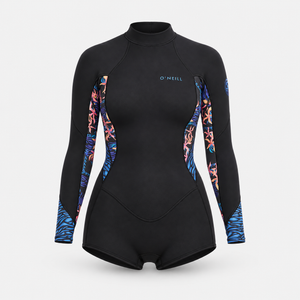 WETSUIT MUJER - BAHIA BZ LS MID SPRING 2MM - VE26 - vista 3D