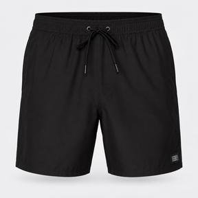 ROPA DE BAÑO HOMBRE - LENNOX HERMOSA SOLID VOLLEY 17 - BLACK - VE26 - vista 3D