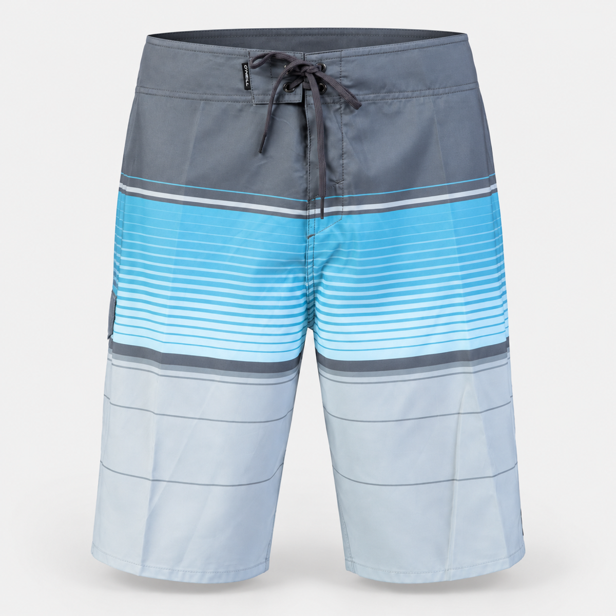 ROPA DE BAÑO HOMBRE - LENNOX STRIPE 21 - GREY - VE26 - vista 3D