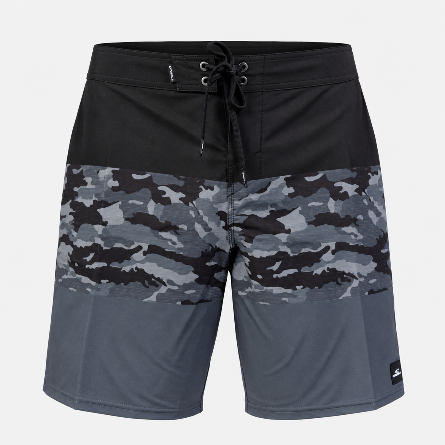 ROPA DE BAÑO HOMBRE - HYPERFREAK HEAT BLOCK 19 - BLACK CAMO - VE26 - vista 3D