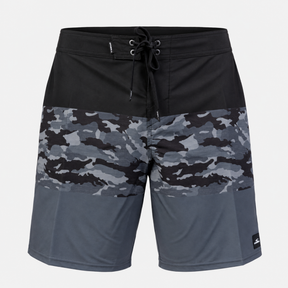 ROPA DE BAÑO HOMBRE - HYPERFREAK HEAT BLOCK 19 - BLACK CAMO - VE26 - vista 3D
