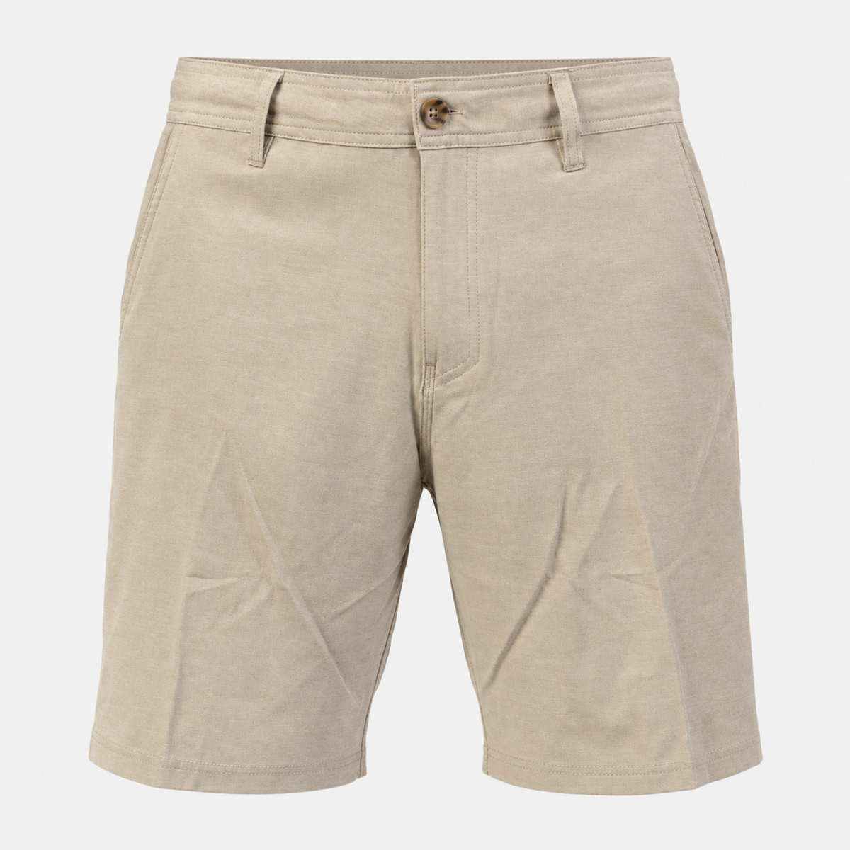 SHORT HOMBRE - RESERVE LIGHT CHECK 19 - DARK KHAKI - VE26 - vista 3D
