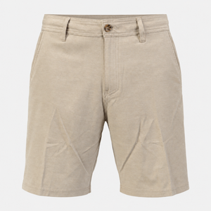 SHORT HOMBRE - RESERVE LIGHT CHECK 19 - DARK KHAKI - VE26 - vista 3D