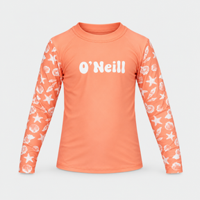 LYCRA NIÑOS - GIRLS TODDLER SPF LS RASH TEE - VE26 - vista 3D