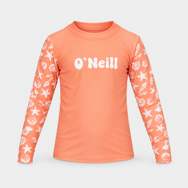 LYCRA NIÑOS - GIRLS TODDLER SPF LS RASH TEE - VE26 - vista 3D