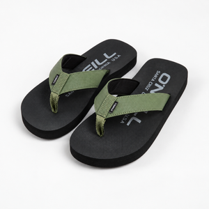 SANDALIA HOMBRE - OLIVA - VE26 - SALE - vista 3D