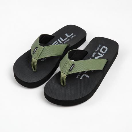 SANDALIA HOMBRE - OLIVA - VE26 - SALE - vista 3D