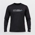 LYCRA PLAYA - HOMBRE - BASIC L/S RASHGUARD - BLACK - VE26 - SALE - vista 3D