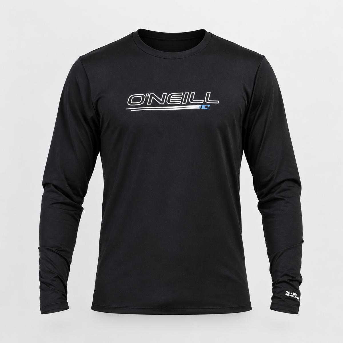 LYCRA PLAYA - HOMBRE - BASIC L/S RASHGUARD - BLACK - VE26 - SALE - vista 3D