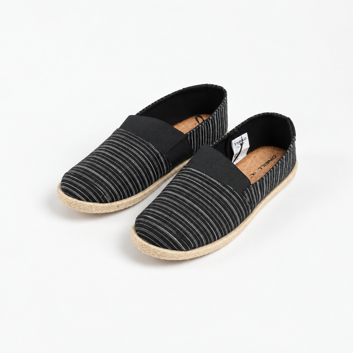 ZAPATILLA HOMBRE - BLACK/STRIPE WHITE - VE26 - SALE - vista 3D