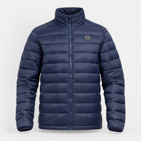 CASACA HOMBRE - CASACA SIN CAPUCHA - DRESS BLUE - IN26 - SALE - vista 3D