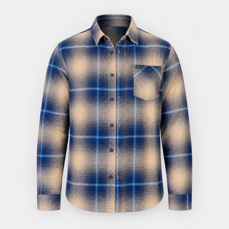 FRANELA M/L - KHAKI - IN26 - SALE - vista 3D