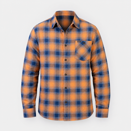 FRANELA M/L - ORANGE - IN26 - SALE - vista 3D
