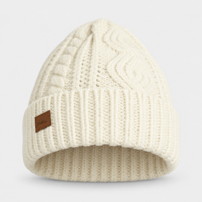 BEANIE MUJER - BEIGE - IN26 - SALE - vista 3D