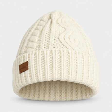 BEANIE MUJER - BEIGE - IN26 - SALE - vista 3D