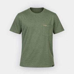 POLO M/C - DEEP LICHEN GREEN - IN26 - vista 3D