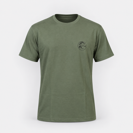 POLO M/C - DEEP LICHEN GREEN - IN26 - vista 3D