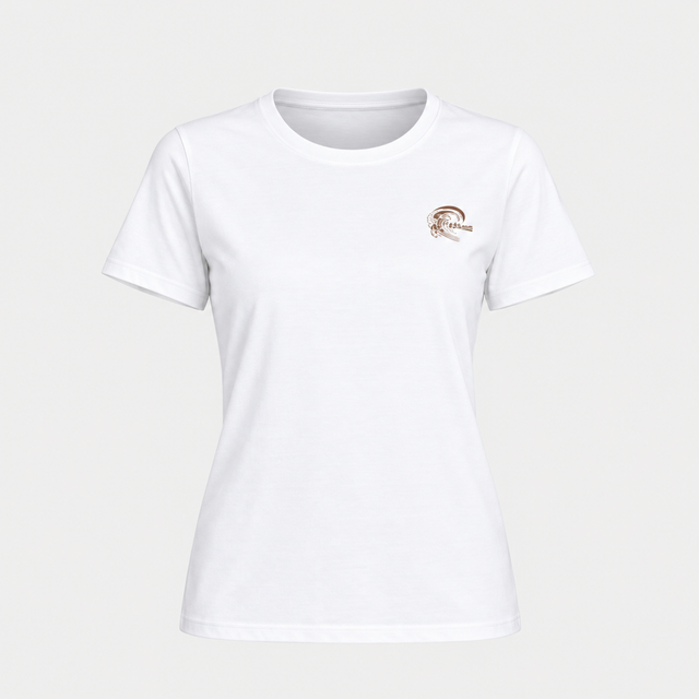 POLO MUJER - SNOW WHITE - VE26 - SALE - vista 3D