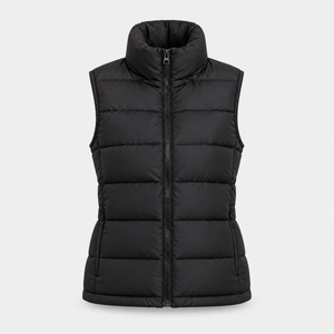 CHALECO MUJER - BLACK - IN26 - SALE - vista 3D