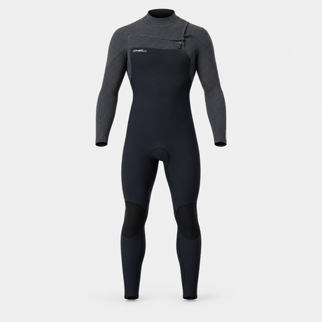 WETSUIT HOMBRE - LARGO - HYPERFREAK CZ FULL 4/3MM - TEMPERED STEEL IN26 - vista 3D