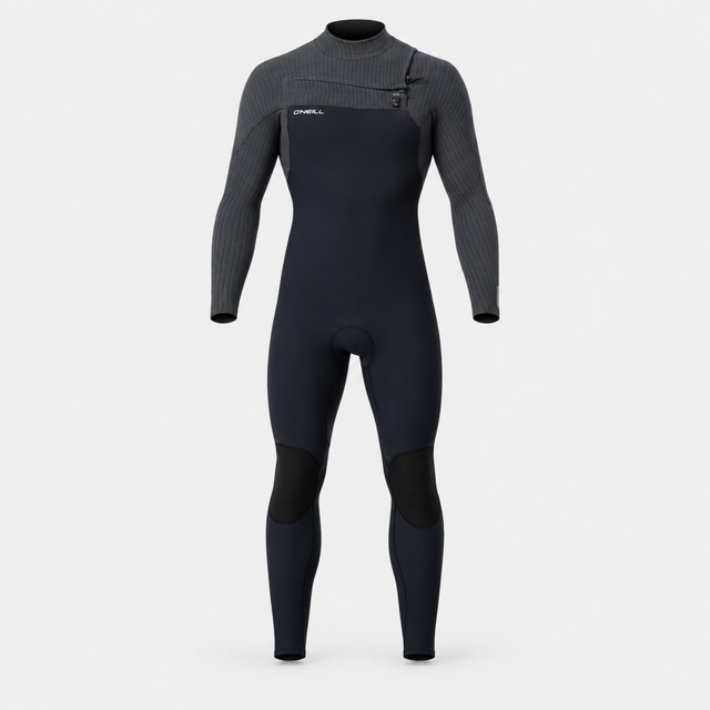 WETSUIT HOMBRE - LARGO - HYPERFREAK CZ FULL 4/3MM - TEMPERED STEEL IN26 - vista 3D