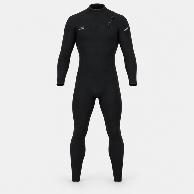 WETSUIT HOMBRE - LARGO - REACTOR 2 GBS CZ FULL 4/3MM - BLACK IN26 - vista 3D