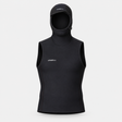 WETSUIT HOMBRE - LARGO - HYPER FIRE NO SLEEVE GBS HOODED VEST - BLACK IN26 - vista 3D