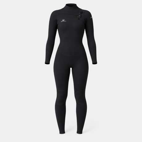 WETSUIT MUJER - LARGO - WMNS REACTOR 2 GBS CZ FULL 4/3MM - BLACK IN26 - vista 3D
