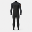 WETSUIT NIÑO - LARGO - YOUTH HYPERFIRE CZ FULL 3/2MM - BLACK - vista 3D