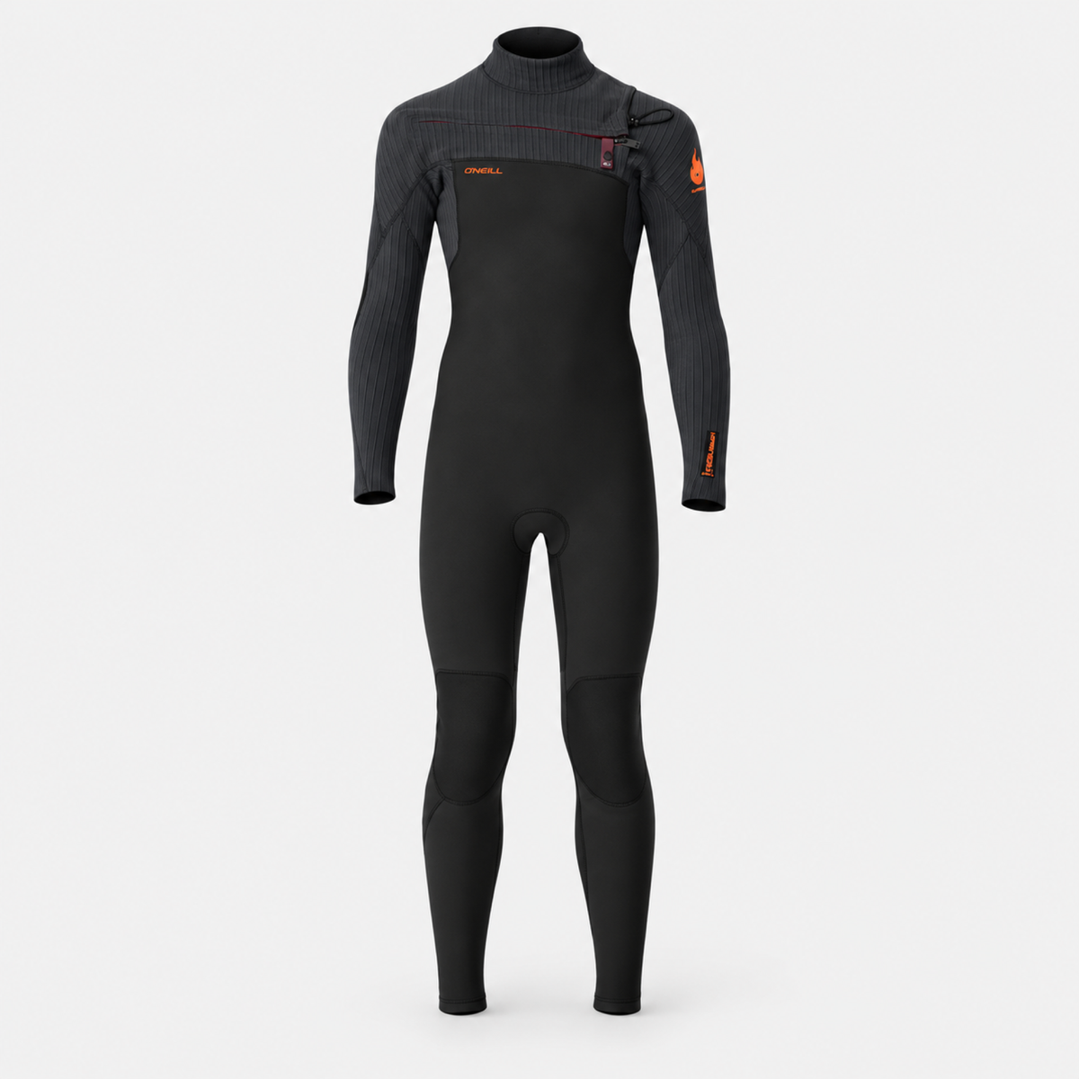 WETSUIT NIÑO - LARGO - YOUTH HYPERFIRE CZ FULL 3/2MM - BLACK - vista 3D