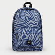 MOCHILA - BLUE SWIRL ZEBRA - IN26 - vista 3D