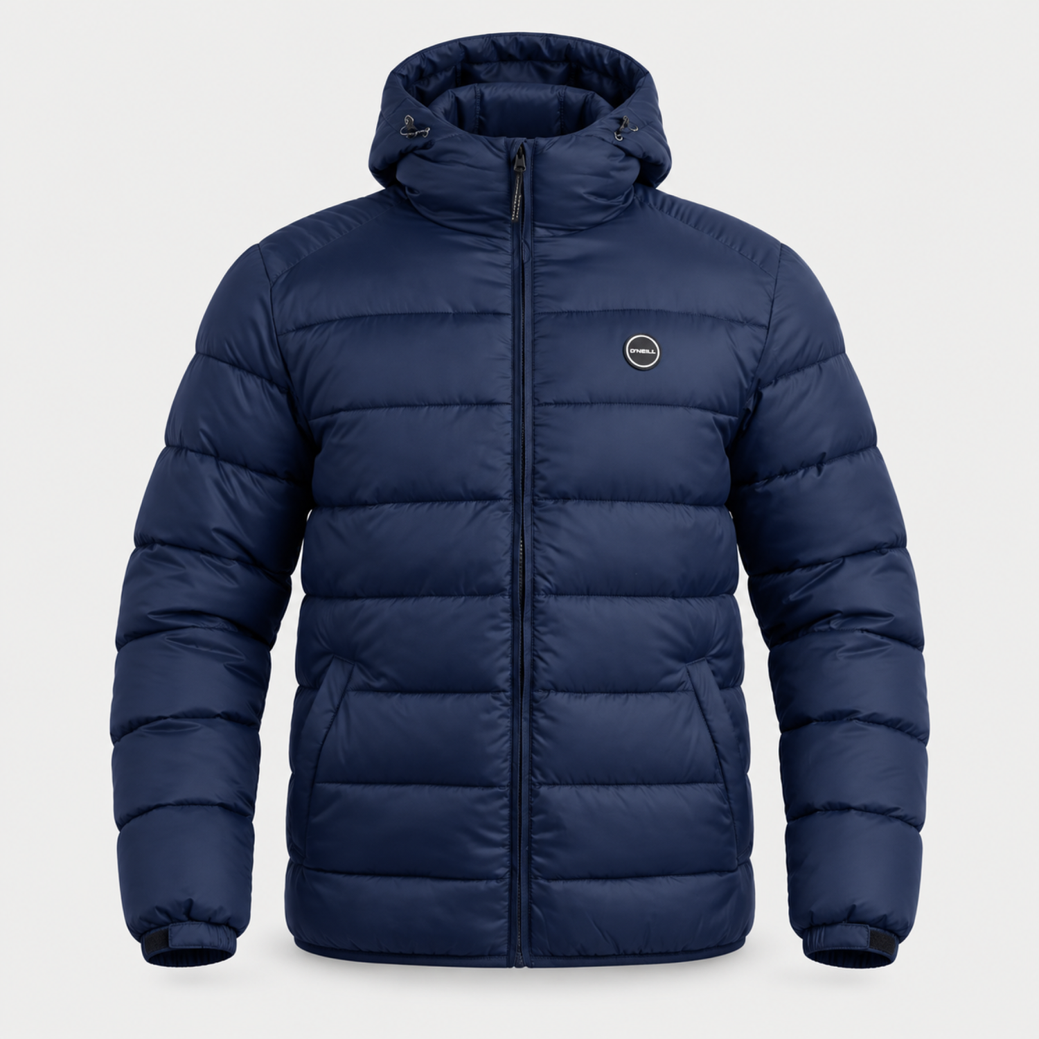 CASACA HOMBRE - CASACA CON CAPUCHA - DRESS BLUE - IN26 - SALE - vista 3D