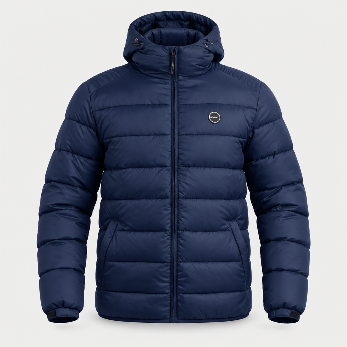 CASACA HOMBRE - CASACA CON CAPUCHA - DRESS BLUE - IN26 - SALE - vista 3D