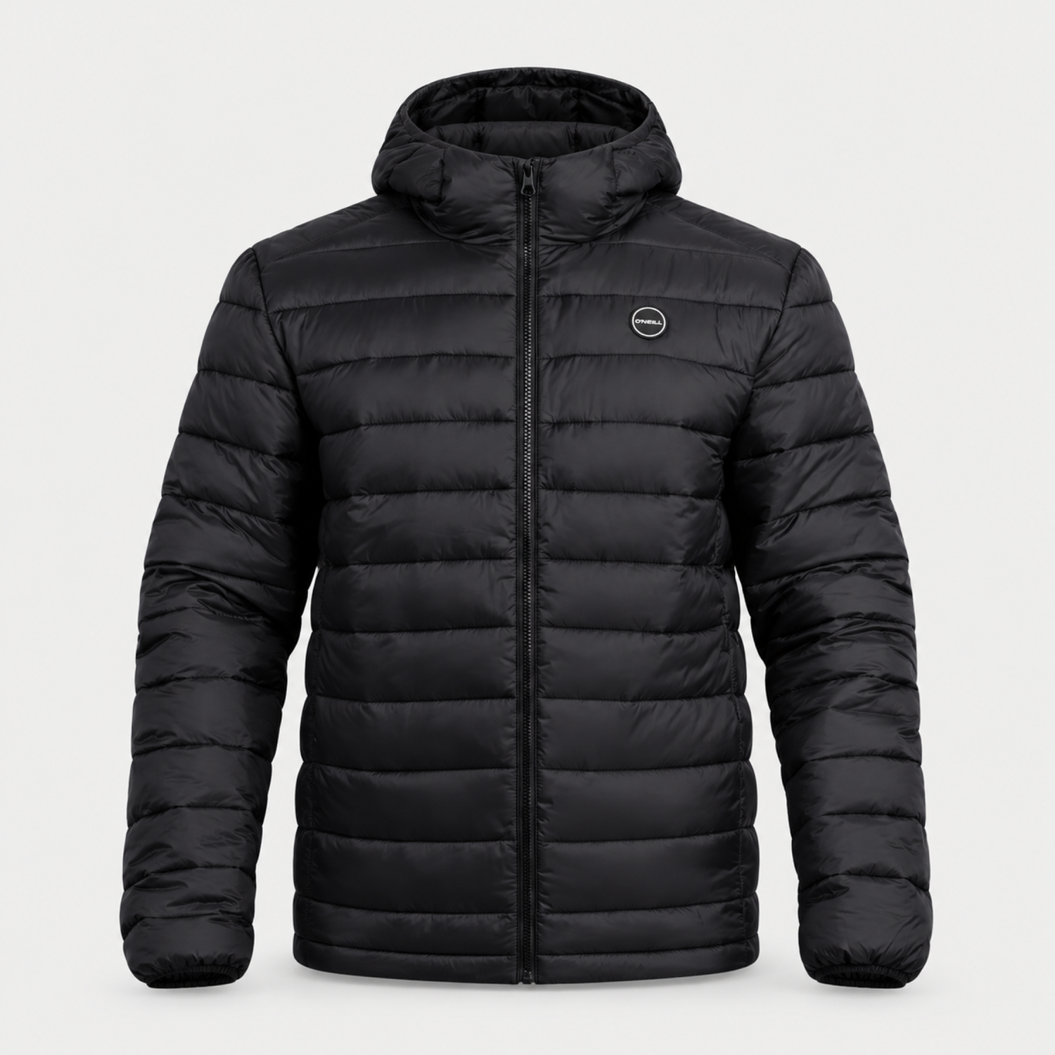 CASACA HOMBRE - CASACA CON CAPUCHA - BLACK - IN26 - SALE - vista 3D