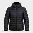 CASACA HOMBRE - CASACA CON CAPUCHA - BLACK - IN26 - SALE - vista 3D