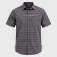 Camisa O’Neill STRIPE GRAPHITE VE26, vista frontal 3D